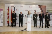 LA CONSEJERA DE CULTURA Y TURISMO DESTACA EN SU VISITA A PROTOS LA IMPORTANCIA DEL ENOTURISMO PARA CREAR RIQUEZA EN LA ZONA