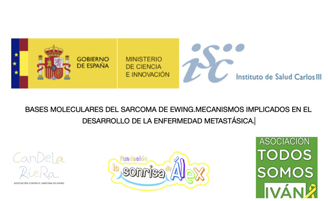 Brindis Solidario Protos - Estudio de las Bases Moleculares del Sarcoma de Ewing Metastásico