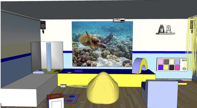 Brindis Solidario Protos - PROYECTO DE AULA SENSORIAL SNOEZELEN