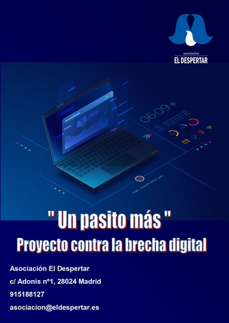 Brindis Solidario Protos - ¡UN PASIT MÁS! Proyecto contra la brecha digital