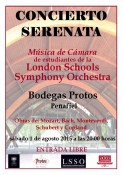 CONCIERTO DE LA LONDON SCHOOLS SYMPHONY ORCHESTRA EN BODEGAS PROTOS