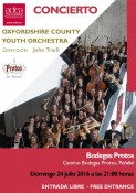 CONCIERTO THE OXFORDSHIRE COUNTY YOUTH ORCHESTRA EN BODEGAS PROTOS