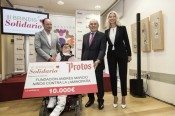 BODEGAS PROTOS DONA 10.000€ A LA FUNDACIÓN ANDRÉS MARCIO EN LA III EDICION DE BRINDIS SOLIDARIO
