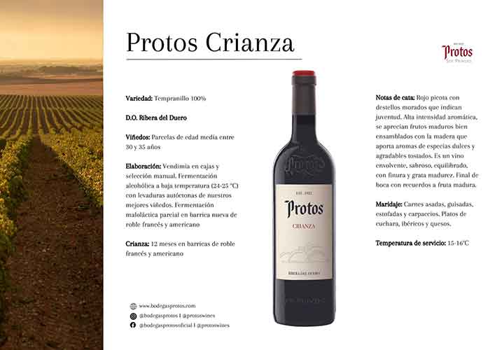 Ficha Protos Crianza