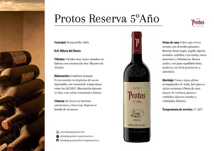 Protos Reserva 5 años
