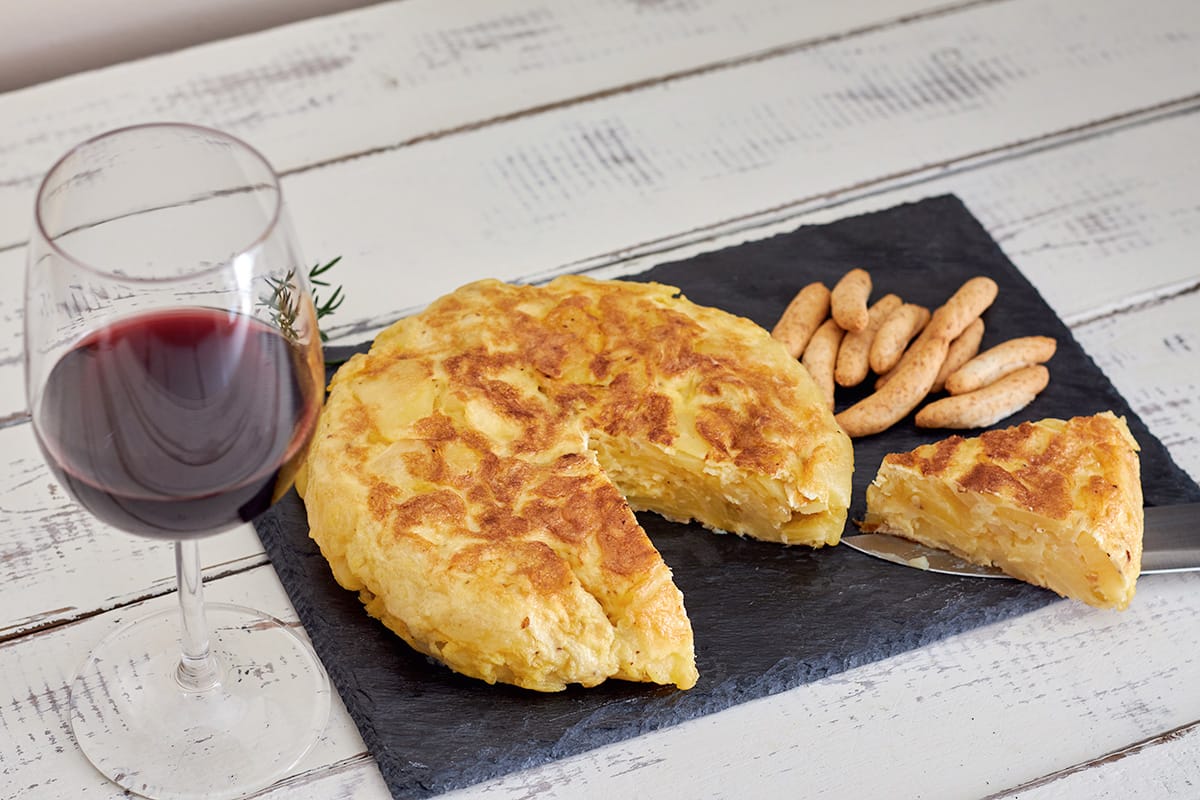 Tortilla de Patata España Bodegas Protos