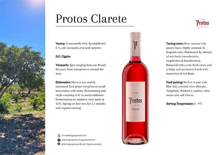 Ficha Protos Clarete EN