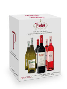 Caja donación Bodegas Protos