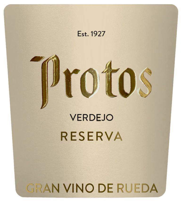Etiqueta protos verdejo reserva
