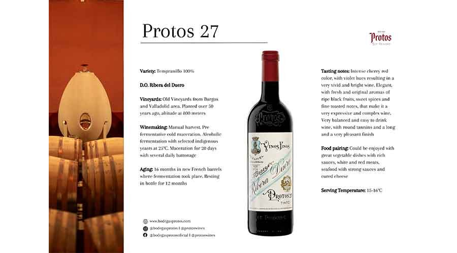 Tasting Card Protos´27
