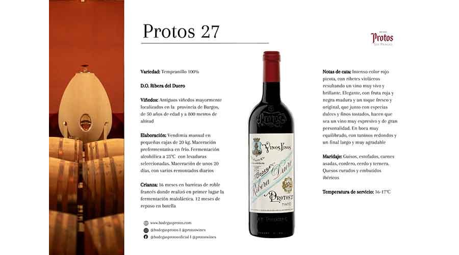Ficha de cata Protos´27