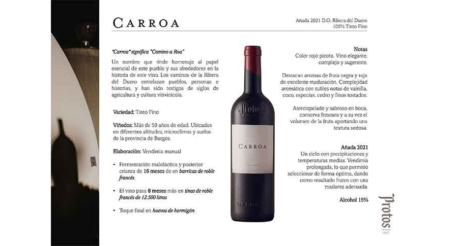 Ficha de cata Carroa