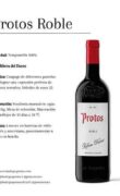 Ficha de cata Protos Roble