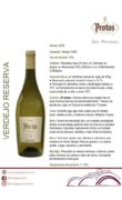 Ficha de cata Protos Verdejo Reserva