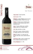 Tasting Card Protos Tinto Fino