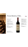 Tasting Card Protos Reserva