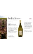 Ficha de cata Protos Verdejo Reserva