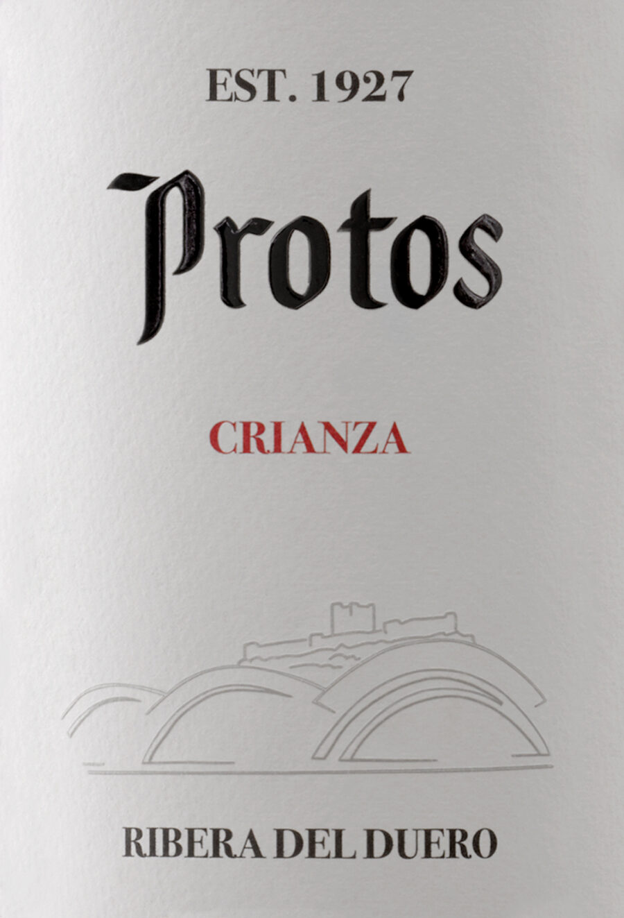 Etiqueta Protos Crianza