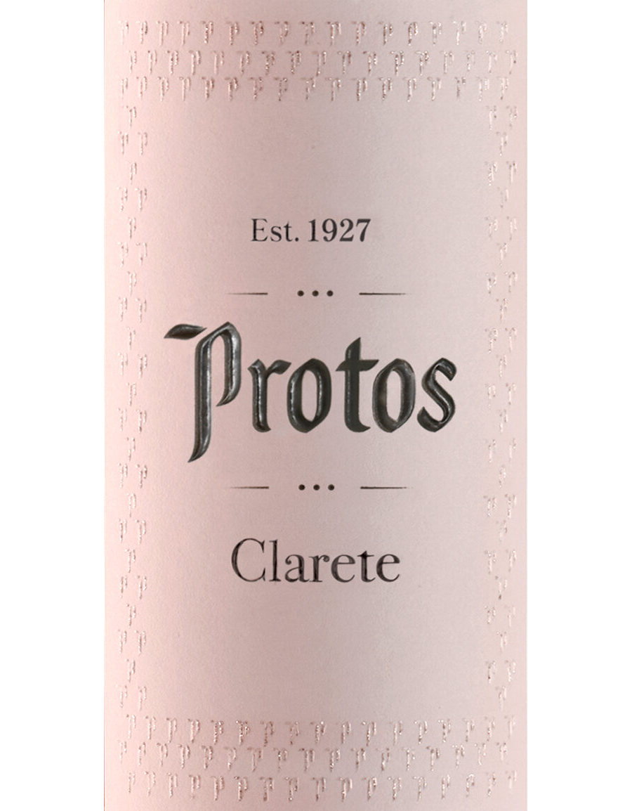 Etiqueta Protos Clarete