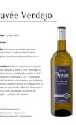 Ficha de cata Protos Verdejo Cuvé