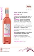 Ficha de cata Protos Rosé