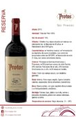 Ficha de cata Protos Reserva