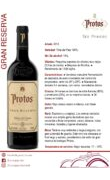 Ficha de cata Protos Gran Reserva