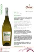 Ficha de cata Protos Verdejo